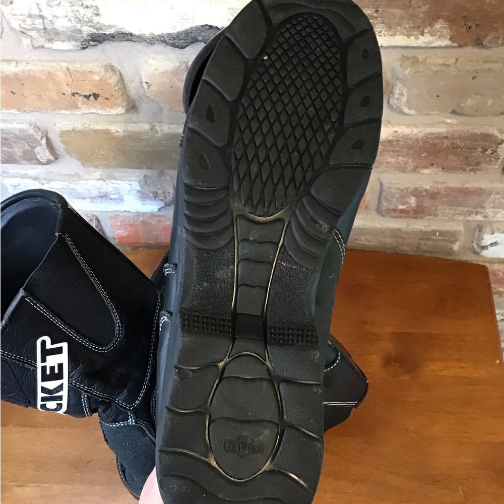 JOE ROCKET Black Motorcycle Racing Boots 9 - Picture 7 of 10